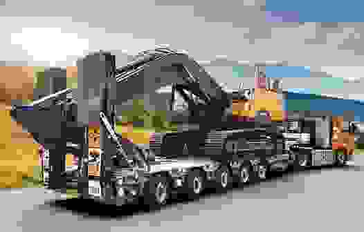 Негабаритная перевозка с учетом высоты в Ленинске-Кузнецком